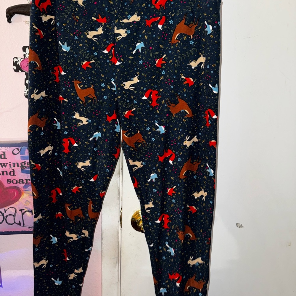 Terra & Sky Multicolor Patterned Leggings